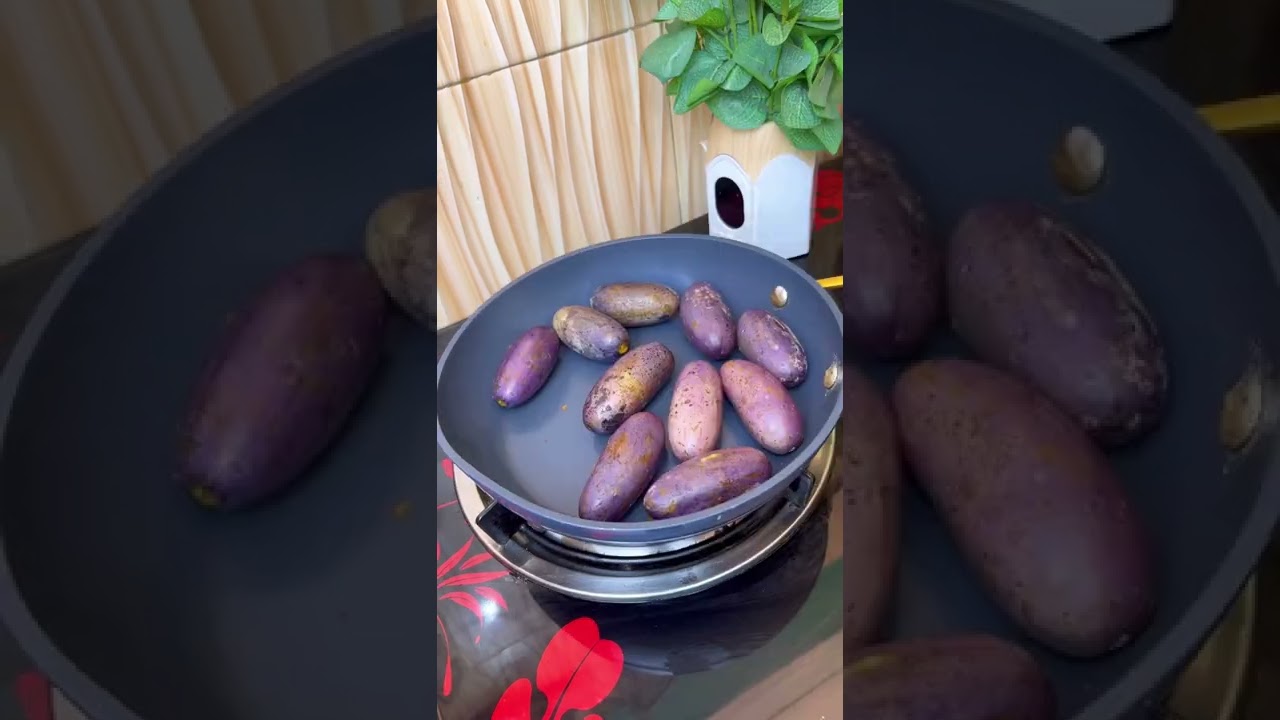 This African Pear (UBE) is amazing! #throwbackmeals #shorts