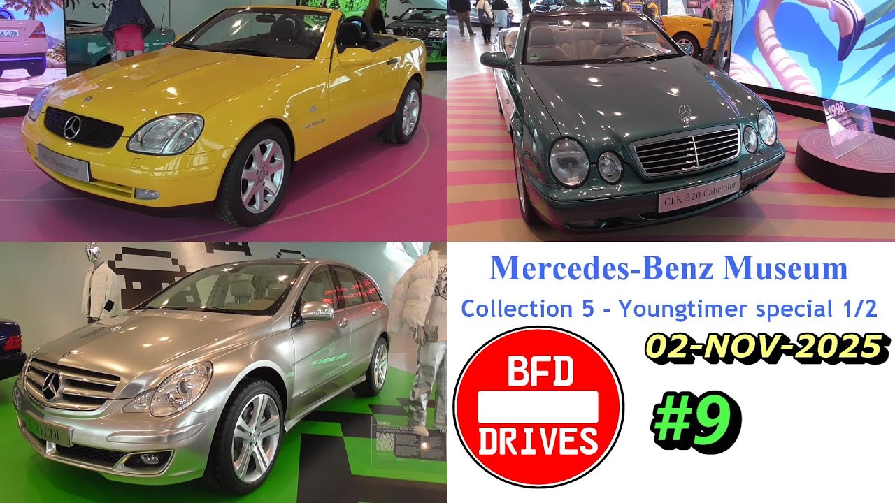 🚘 Музей Mercedes-Benz, часть 9/18 ⛔️ 02.11.2025 🚥 Уровень 3 - Коллекция 5: YoungTimer (Часть 1 из...