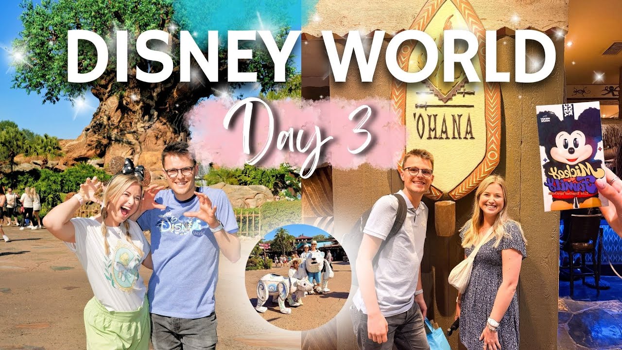 DISNEY WORLD VLOG 🏰 DAY 3 | DAK morning, Ohana's dinner, The Happiest Market & exciting purchase 😱