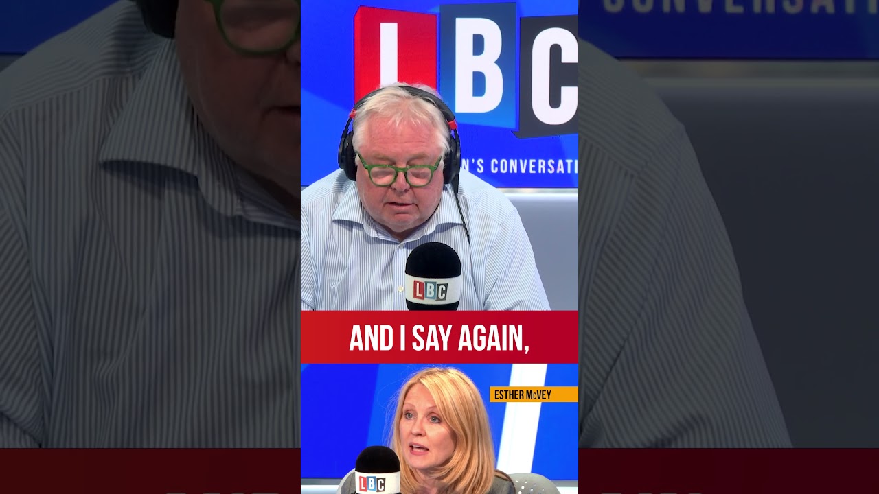 Esther McVey: &lsquo;I won&rsquo;t be removing this tweet&rsquo; | LBC