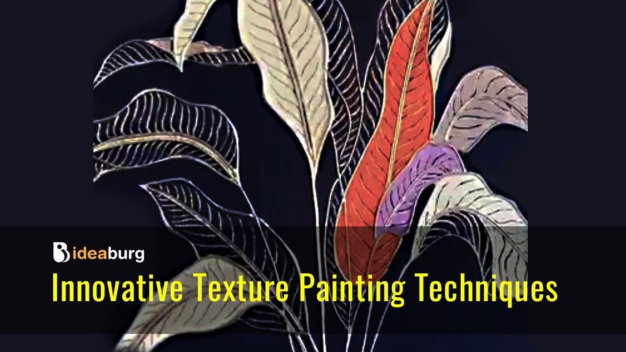 Innovative Texture Painting Techniques Transforming Modern Art #diy #craft  #youtube #plants  #video