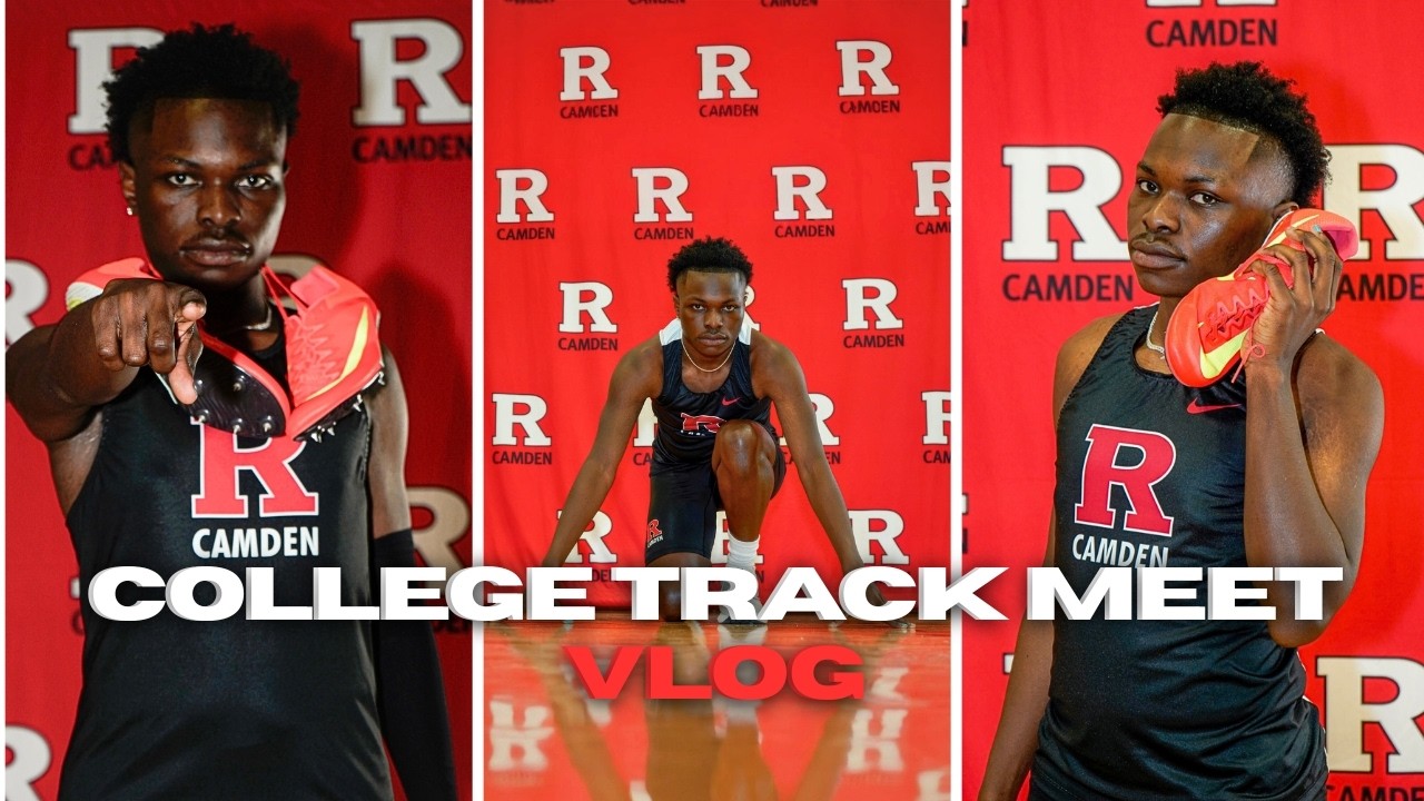 College Track Meet Vlog | Freshman Year