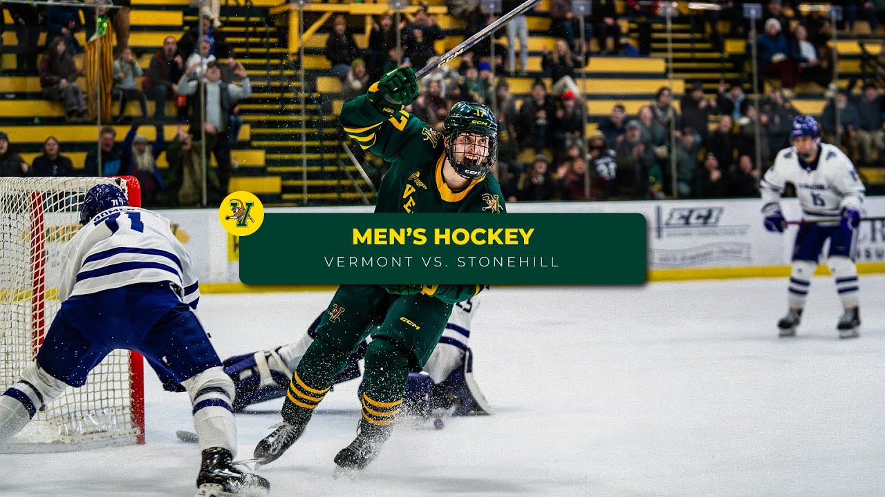 Men's Hockey: Vermont vs. Stonehill (1/30/26)