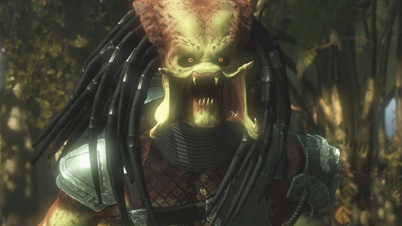 Mortal Kombat XL - Predator Все вступительные диалоги и взаимодействия (1080p 60 кадров в секунду)