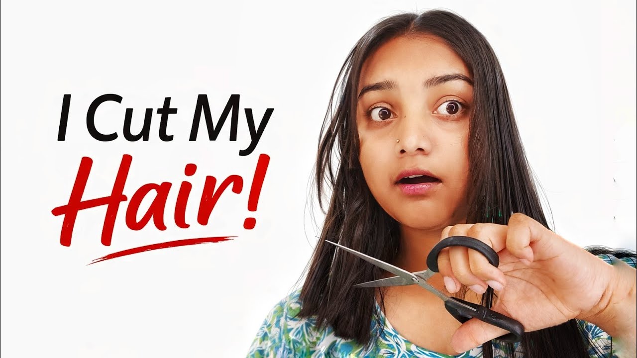 I cut my hair 😱(60/365)