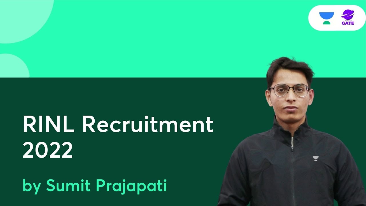RINL Recruitment | 2022 | Complete Information | Sumit Prajapati