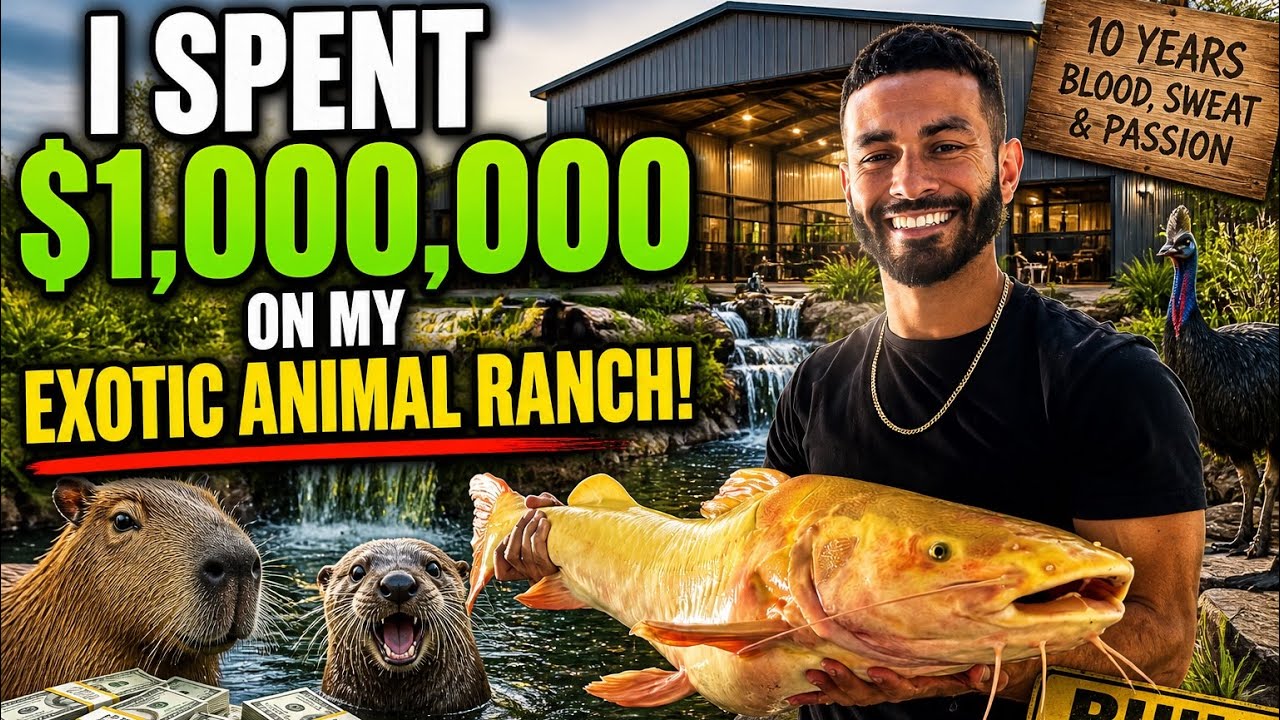 I Built a MILLION DOLLAR Exotic Animal Ranch!