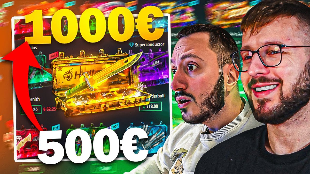 DE 500€ a 1000€ EN CASE OPENING NON SPONSO FEAT ROKNAR