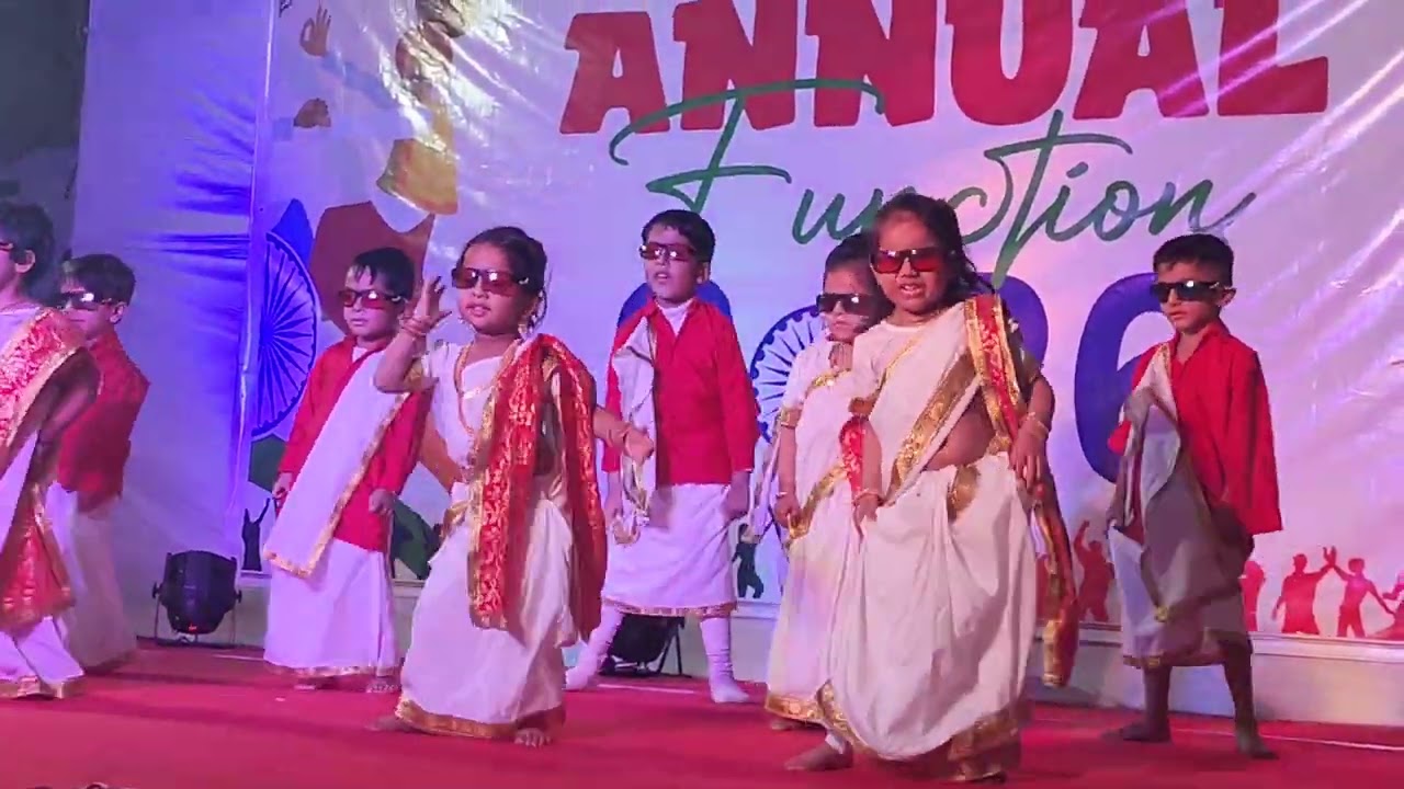 1st Annual Day @Sanfort Preschool #Lungidance #RangeHindustan #Southindia #dance 