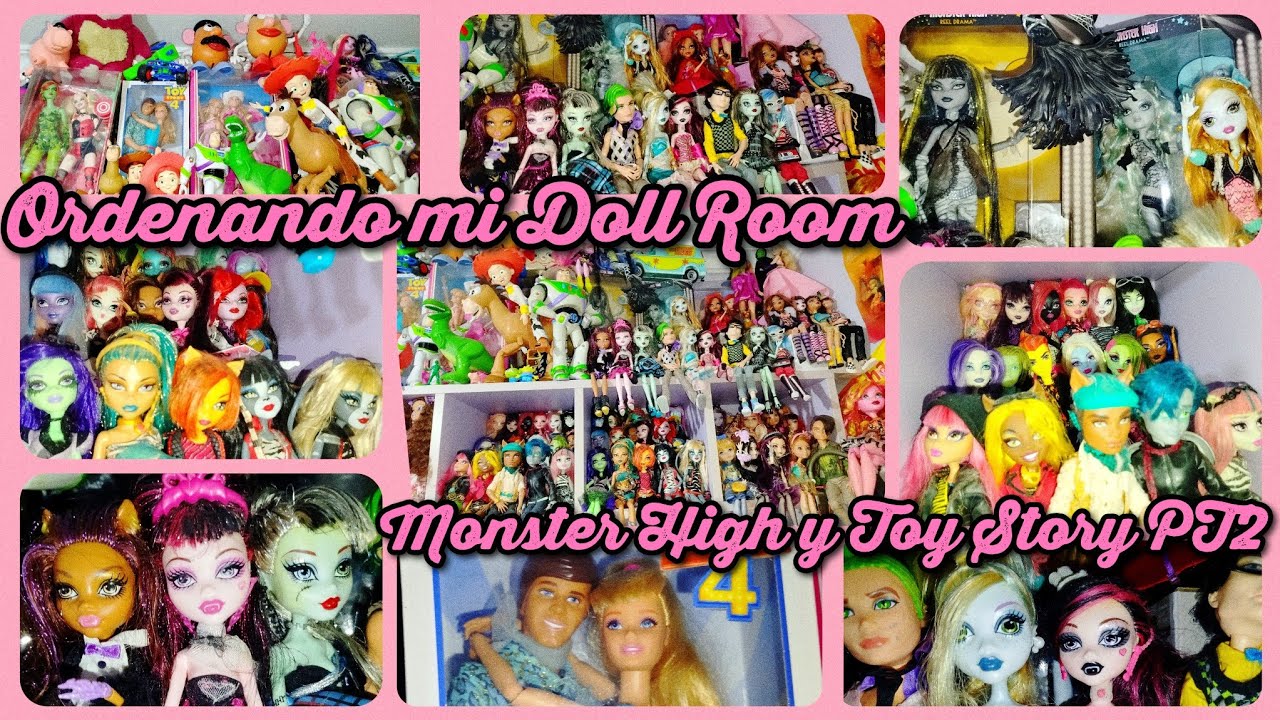 🎀Ordenando mi Doll Room PT2 Monster High y Toy Story | Calendario de Adviento Día 12🎀
