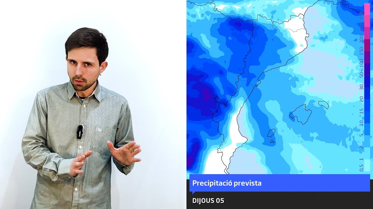 Els fronts no donen treva: nous ruixats els pròxims dies amb una mica de tot