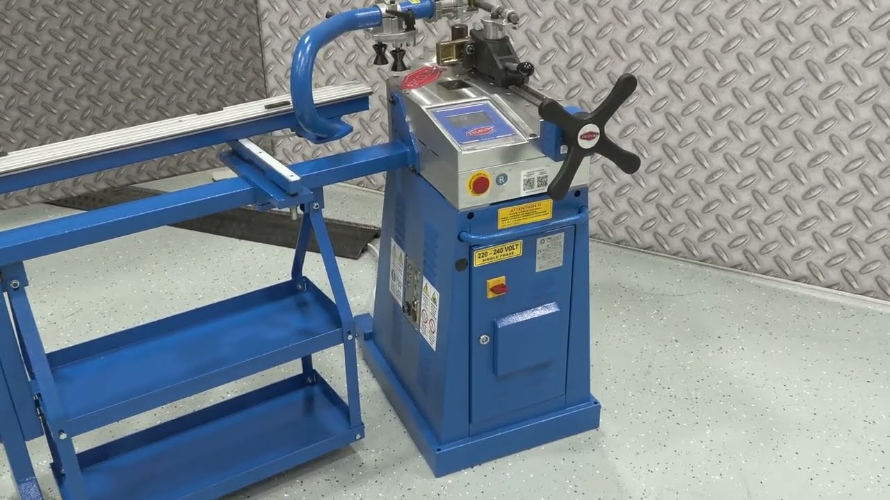Ercolina TB60-TC (+Axis Table) Step-by-Step Tube Bending: Making a Handrail