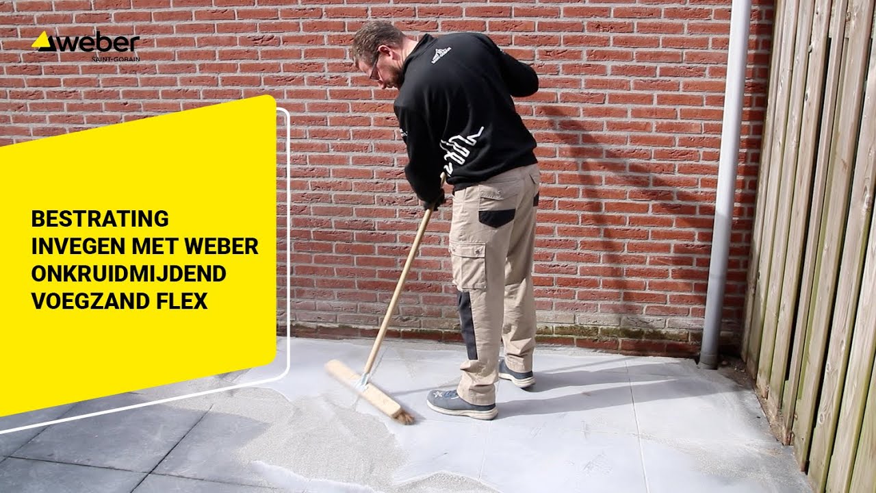 Tuin bestraten met voegzand - Doe-Het-Zelf | Weber