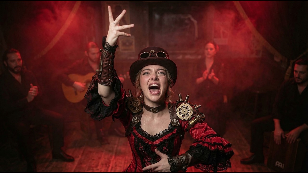 生成AI,MV　Backstreet dancer (裏通りの踊り子)