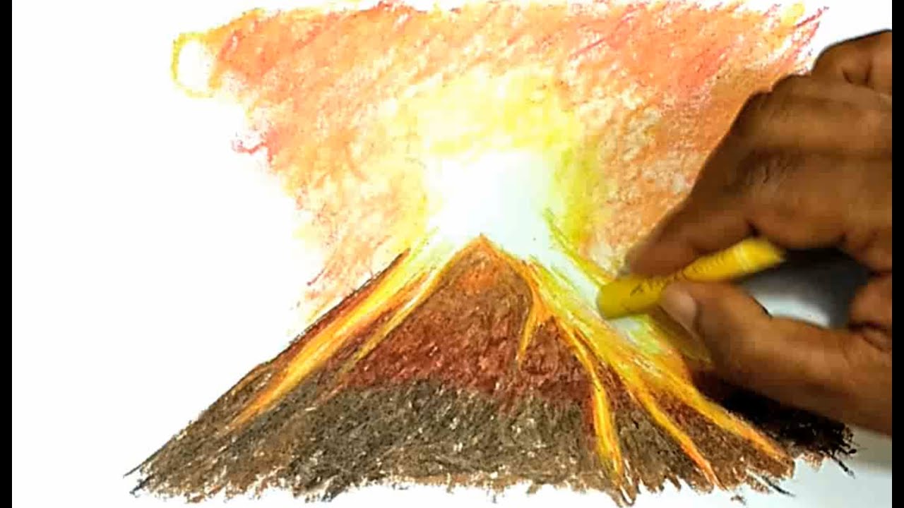 How to Draw a Volcano