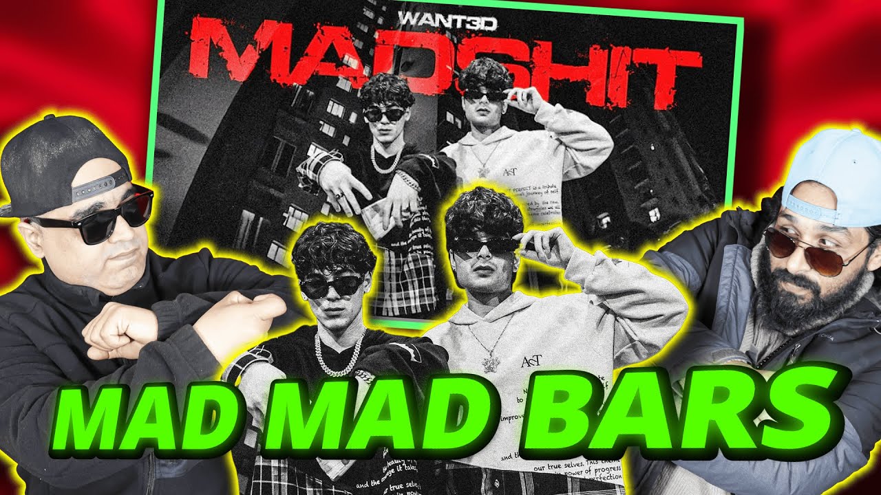 WANT3D - MAD SHIT | MAD MAD BARS | H2R2 REACTS #rap #dhh #defjam