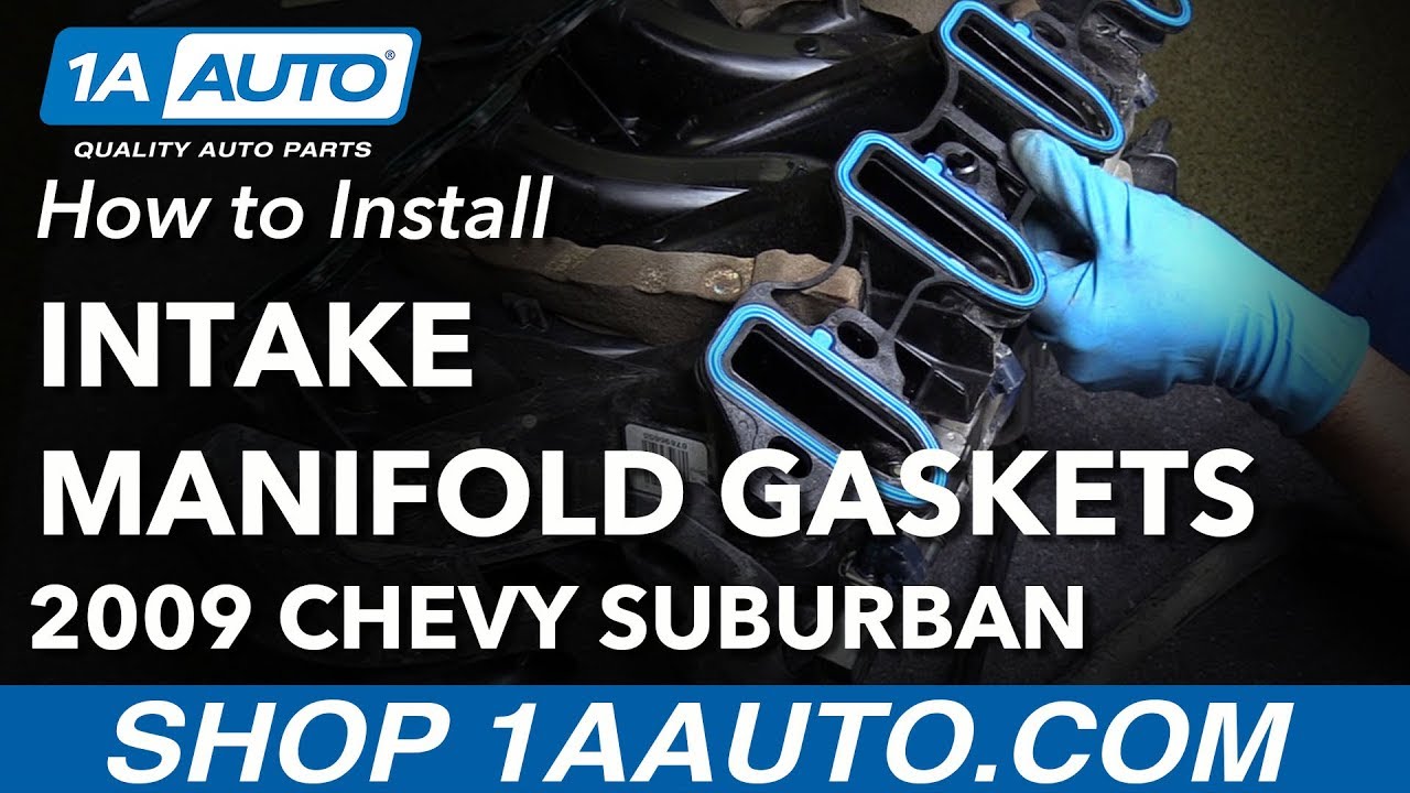 How to Replace Intake Manifold Gaskets 02-14 Chevy Suburban 1500
