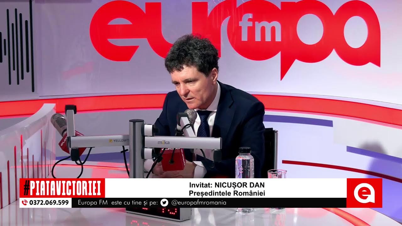 Piața Victoriei: EuropaFM anunță participarea Președintelui Rom&acirc;niei, Nicușor Dan.