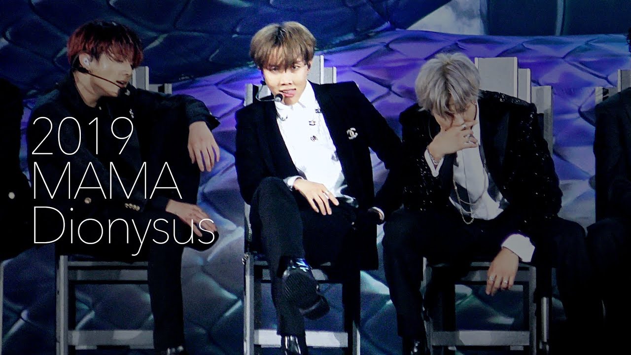 191204 MAMA | Dionysus (3 cams) | 제이홉 직켐 J-Hope Focus