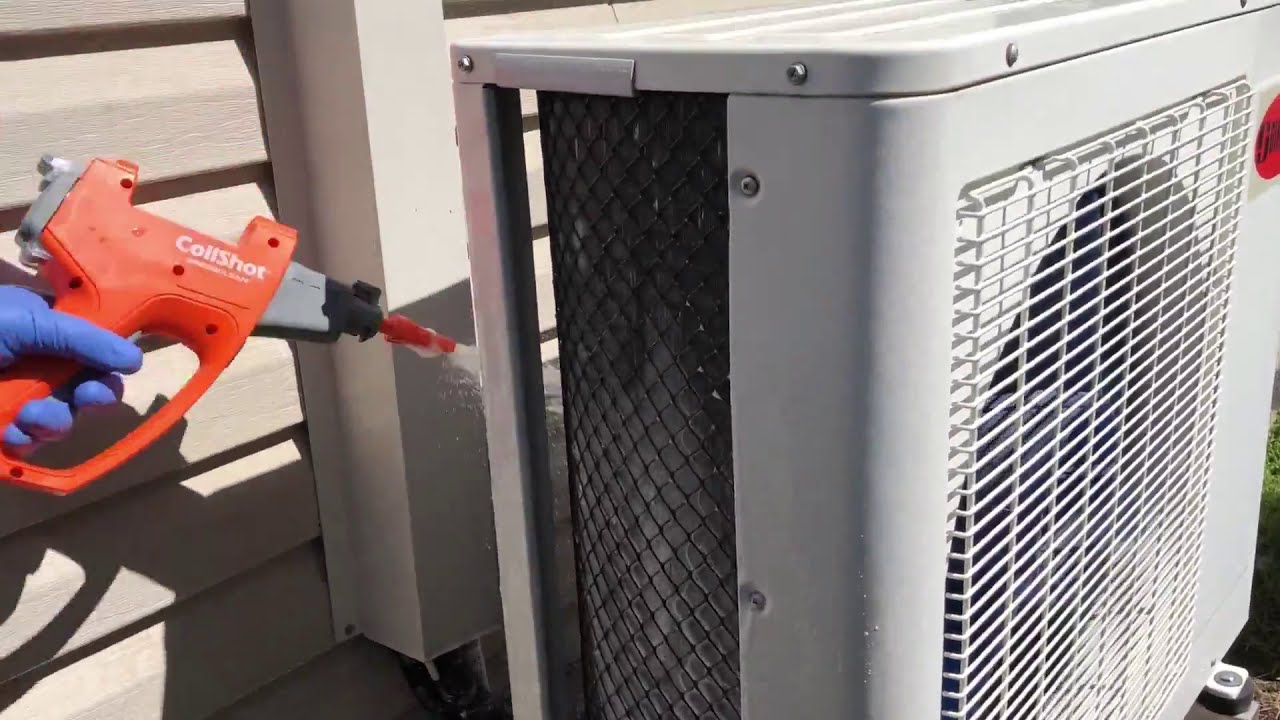 Nettoyage du compresseur du climatiseur mural