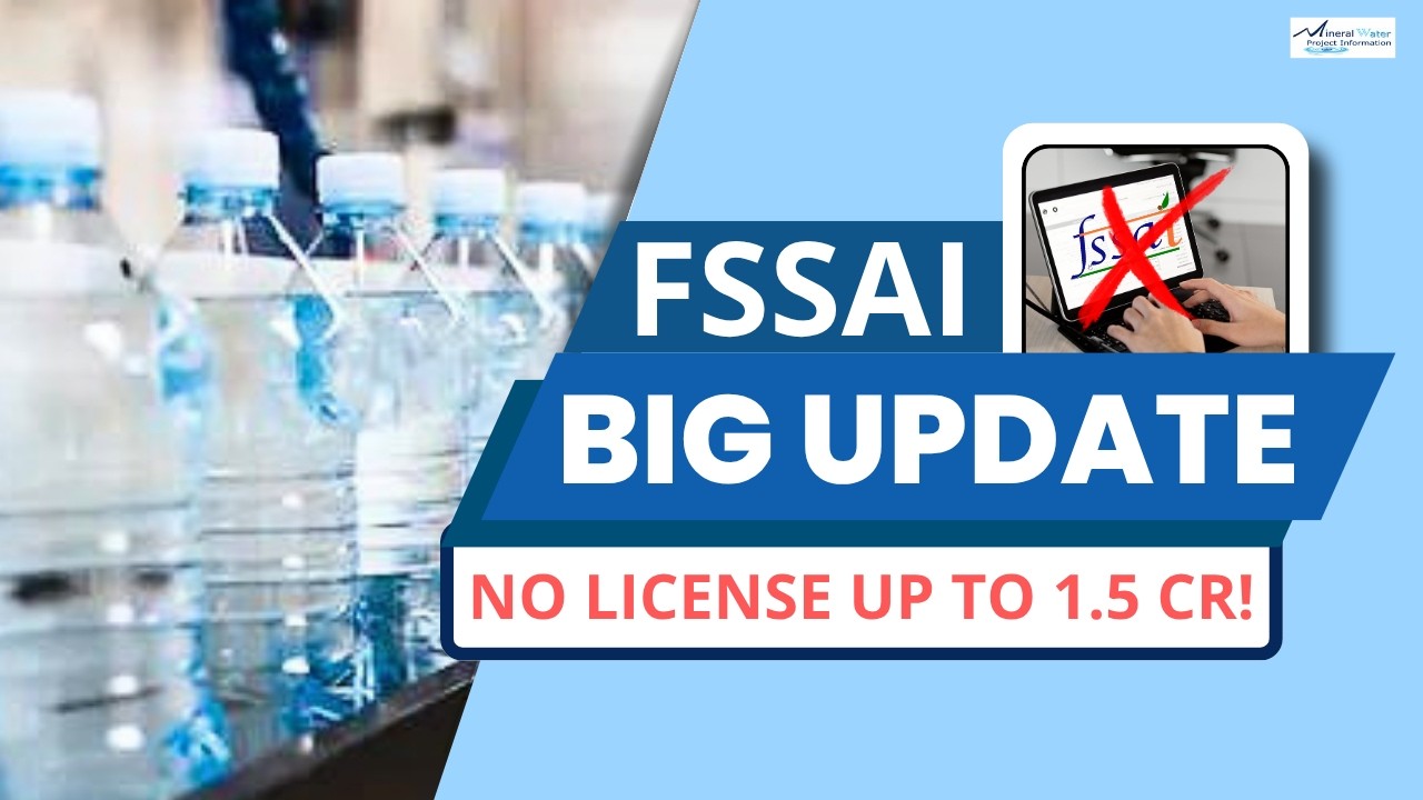FSSAI big update : Just a simple registration sufficient upto 1.5 Cr Turnover