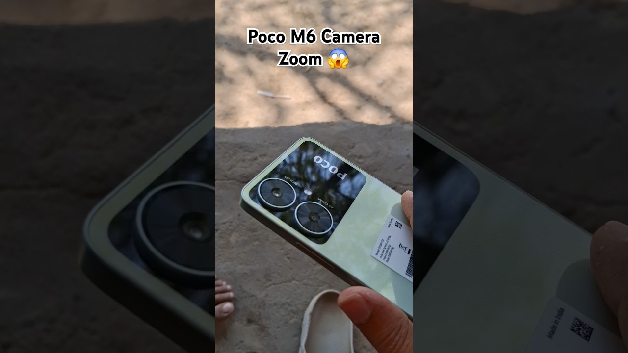 Poco M6 Camera Zoom Test ✅️ #poco #mobile #camera 😱