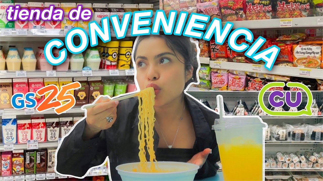 🇰🇷🍜Comiendo SOLO en tiendas de conveniencia Coreanas por 24 horas! 🏪