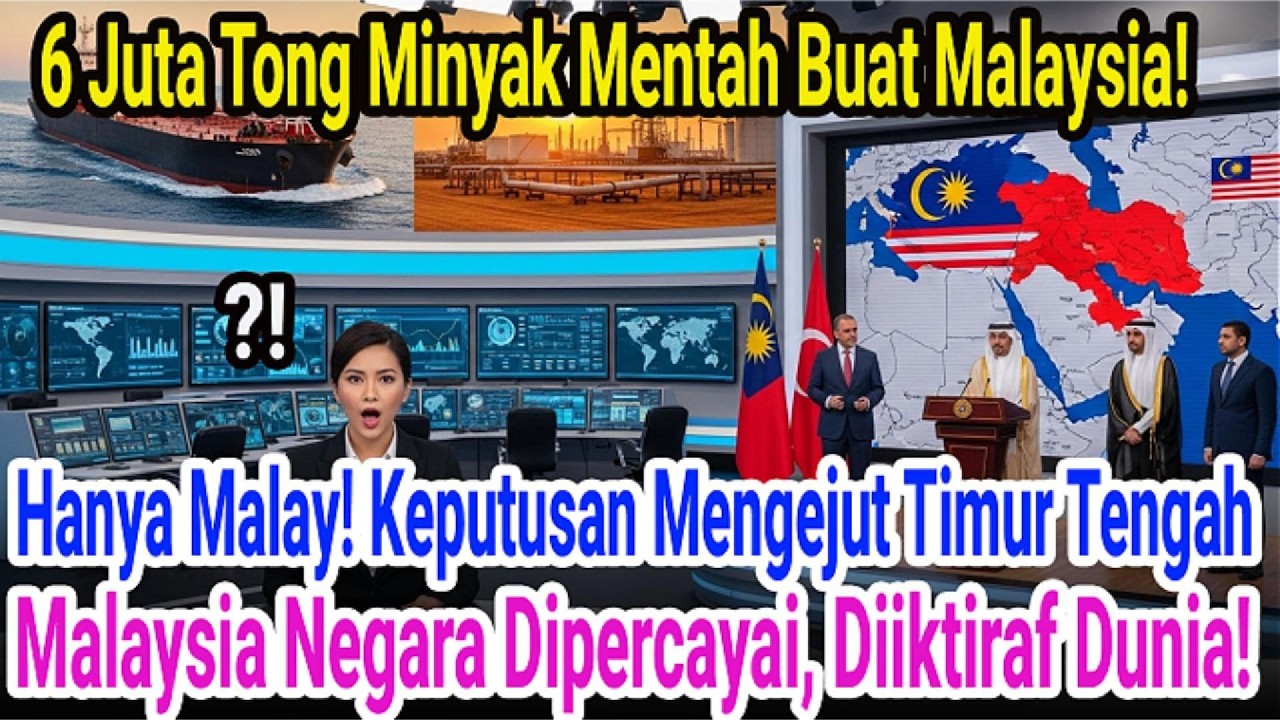 Malaysia Diutamakan? Isu 6 Juta Tong Minyak UAE Buat Jiran Berang!
