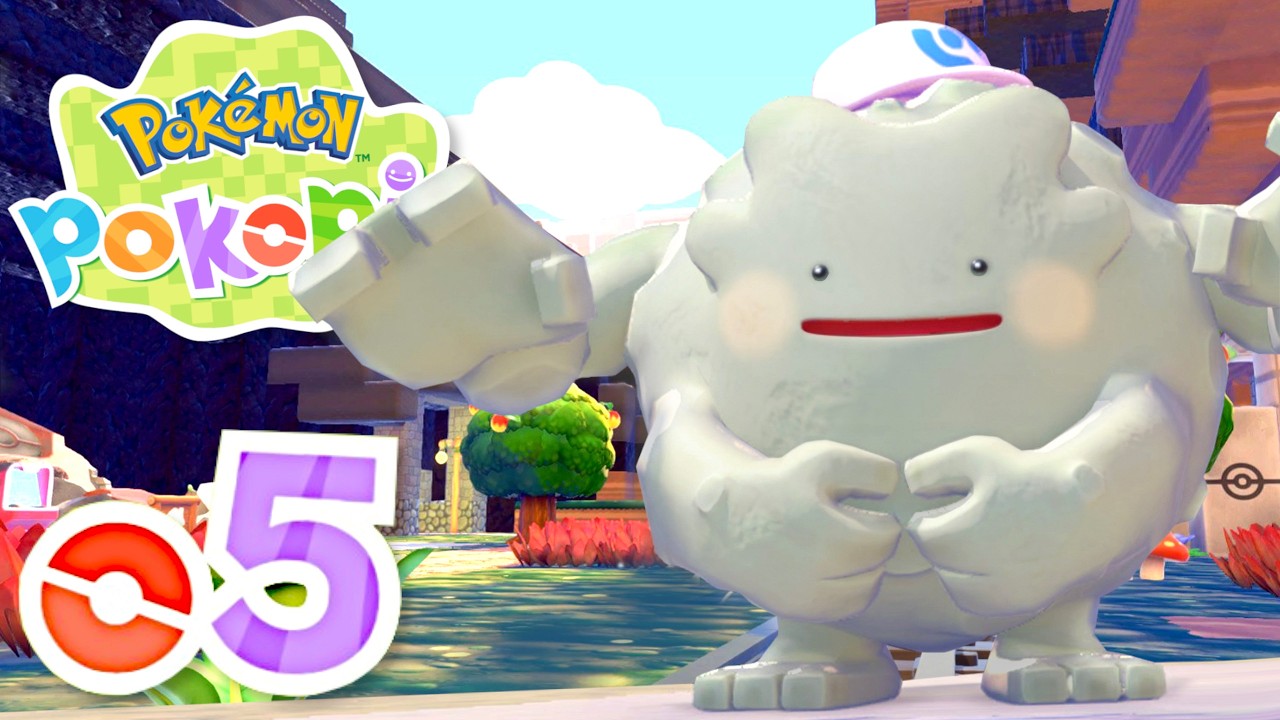 Pok&eacute;mon POKOPIA Nintendo Switch 2 : On se TRANSFORME en GRAVALANCH !