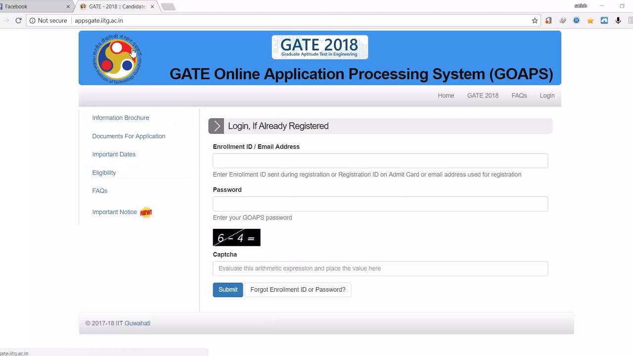 gate 2018 results