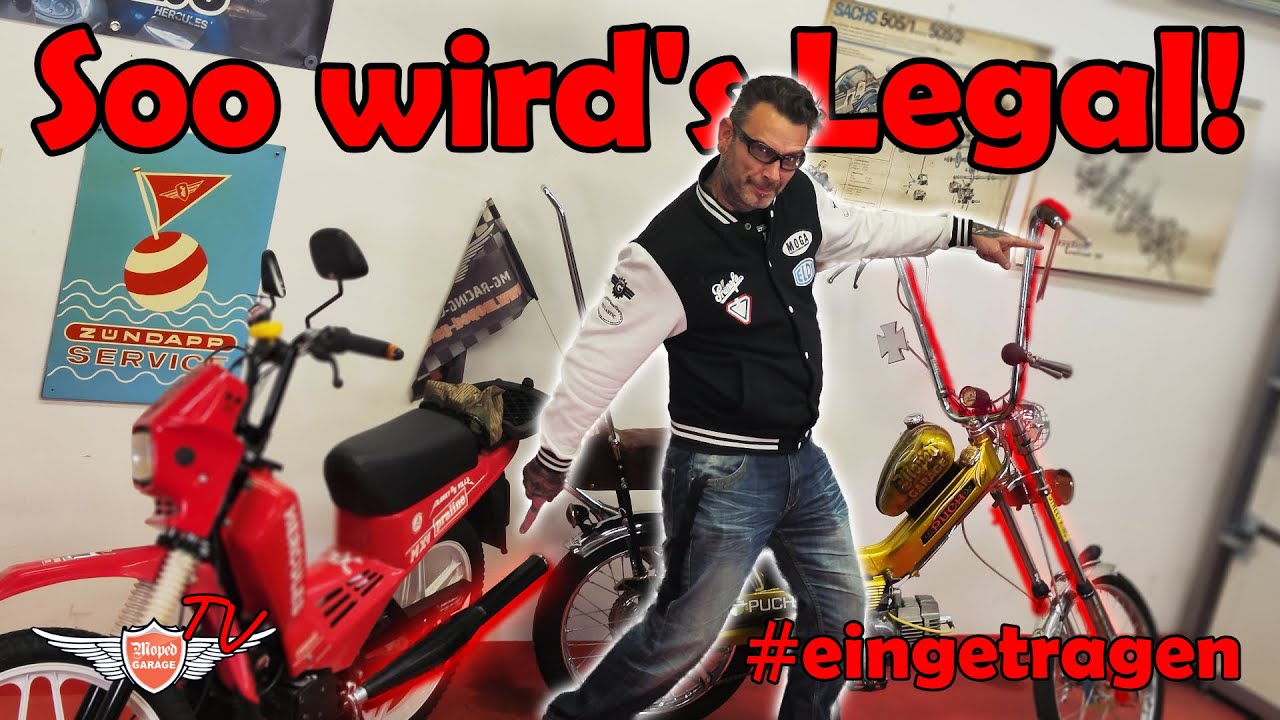 LEGAL !!!!  ILLEGAL !!!!  Scheißegal ?????? | Mr. Moped #eingetragen #sonderabnahme