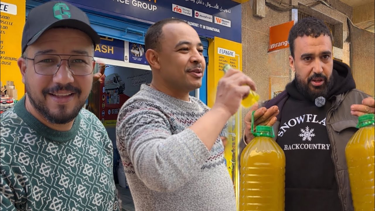 🔴 الجالية تُشعل الطلب على زيت الزيتون 💥أكثر من 300 قنينة في يوم واحد والخاذر يتوعد بتخفيضات قادم🔥