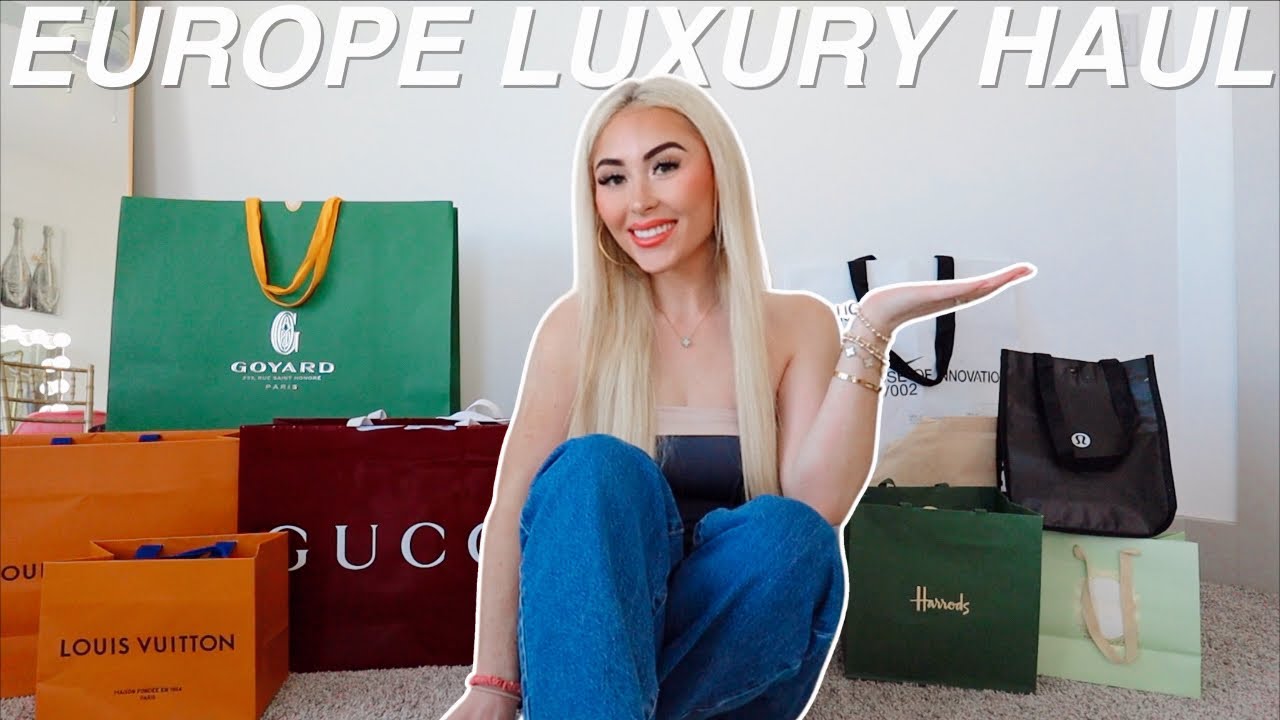 Роскошный шопинг на 7500 долларов! Что я купила в Париже, Лондоне и Мадриде! 🛍️