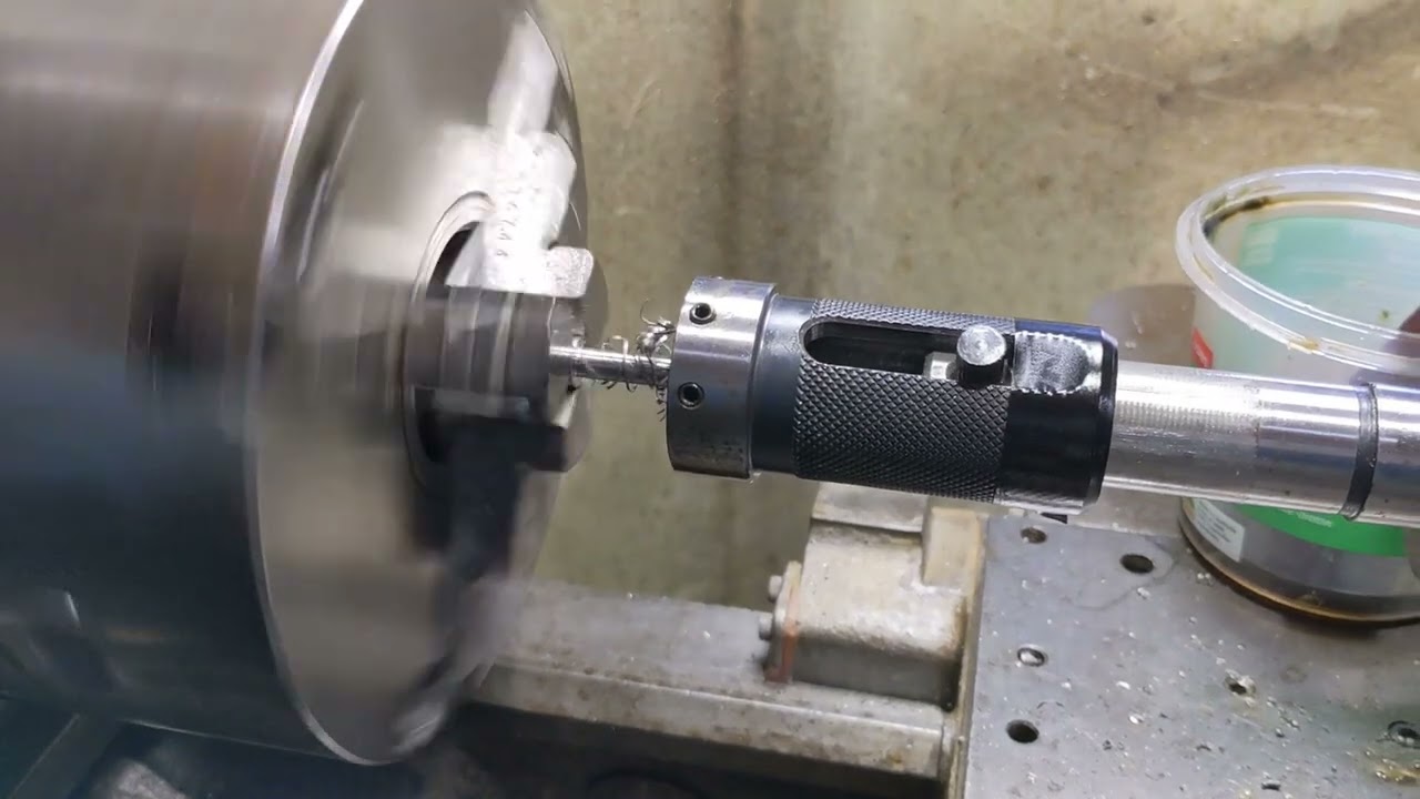 Cutting the M6 thread Stainless Steel Tension Rods  ❤️ making drums!