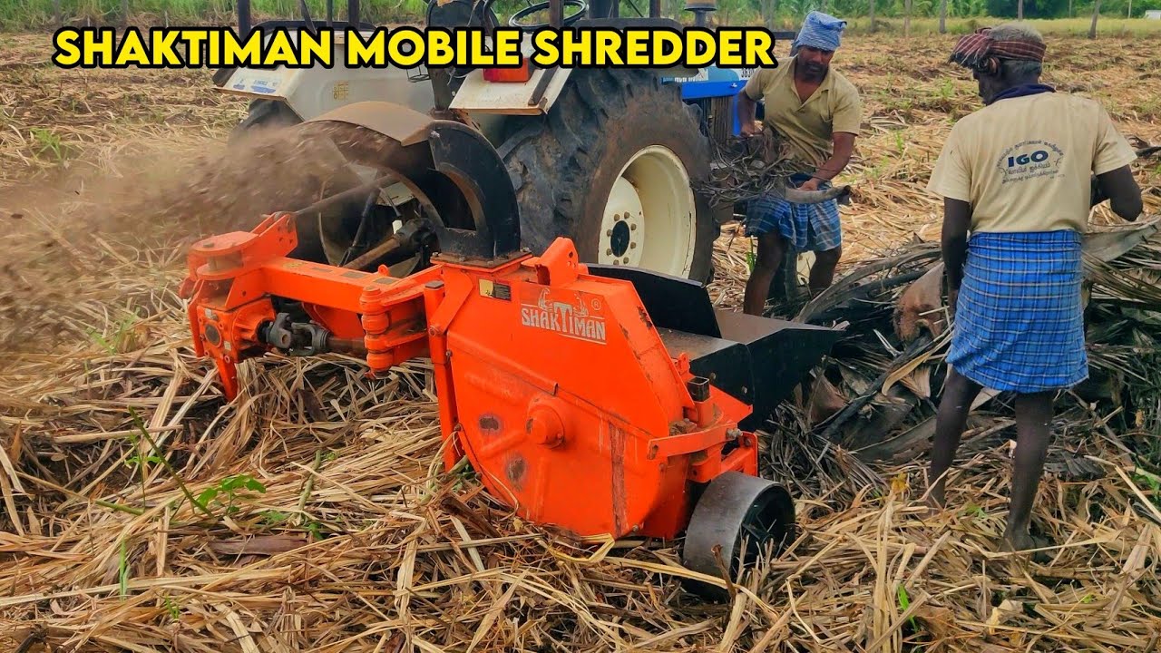 Shaktiman Mobil Shredder | Agriculture waste Shredder | Performance and Overview