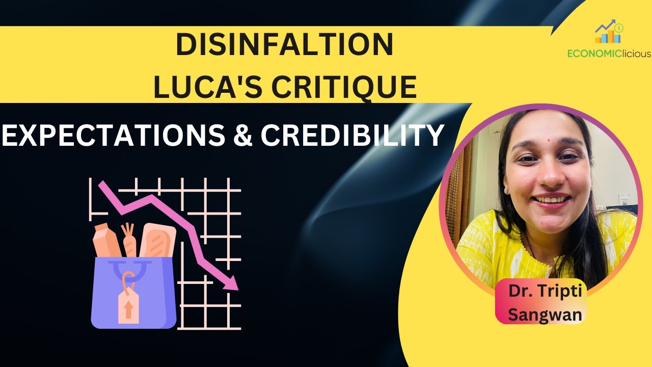Unit 4 Chapter 9 part 4: Disinflation, Luca's Critique, Expectations and Credibility, Macroeconomics