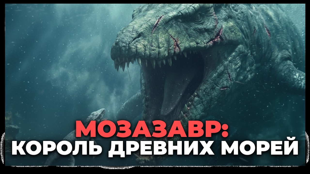 МОЗАЗАВР Ёрмурганд: как жил ГЛАВНЫЙ морской хищник в истории Земли?
