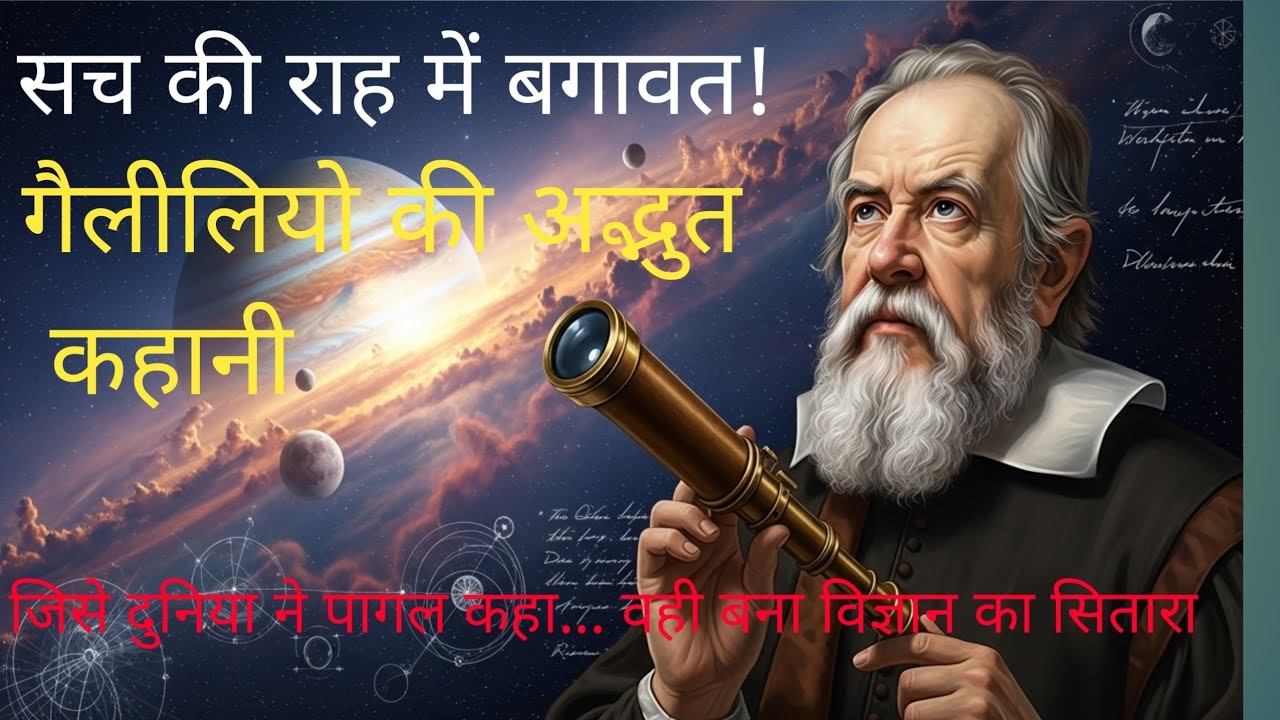Galileo Galilei Biography in Hindi |गैलीलियो गैलिलि की सच्ची कहानी |Hindi Documentary|Modern Science