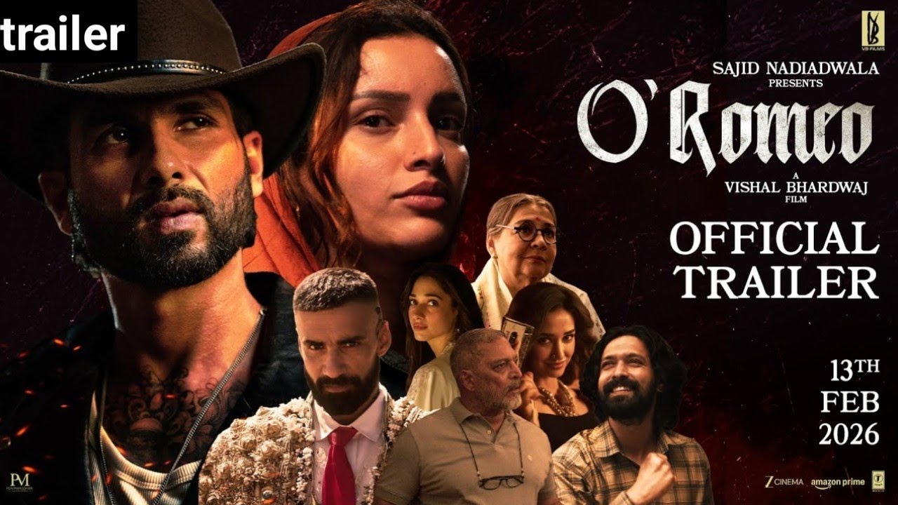 O Romeo Romantic Love Story Trailer 2026