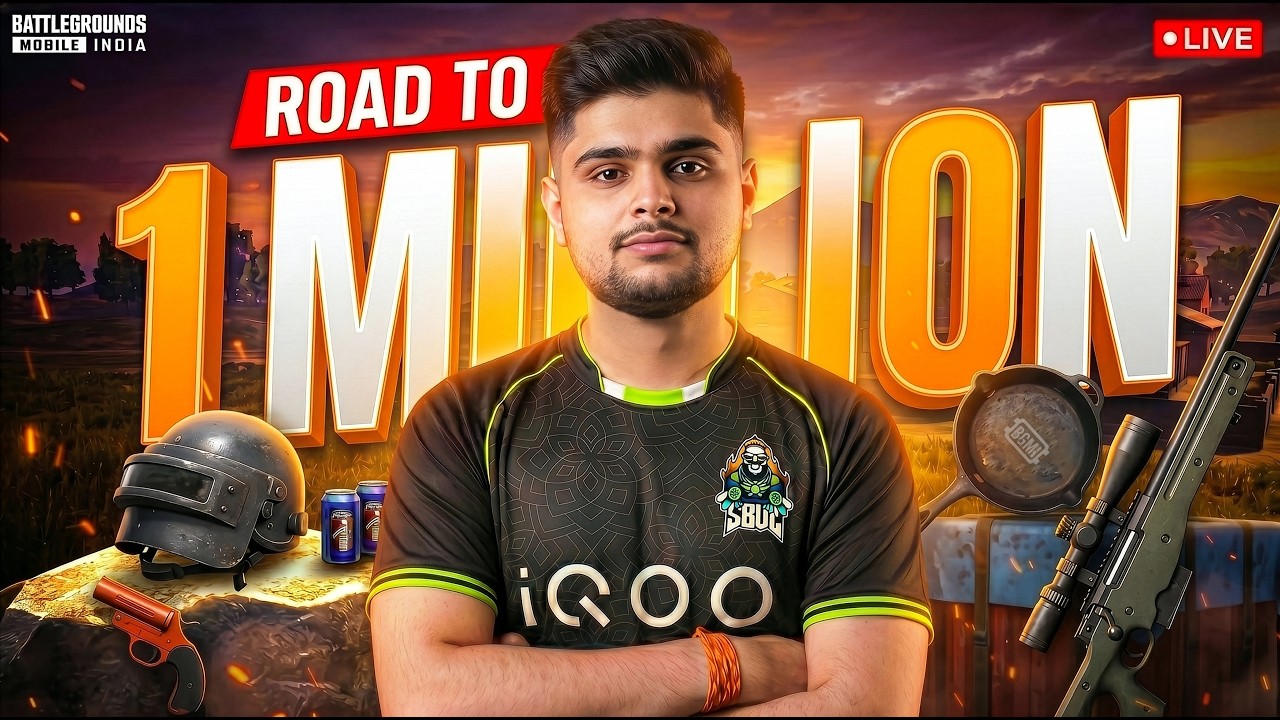 High Kills Gameplay 🔥 ROAD TO 1 M | BGMI LIVE w S8UL BIXI