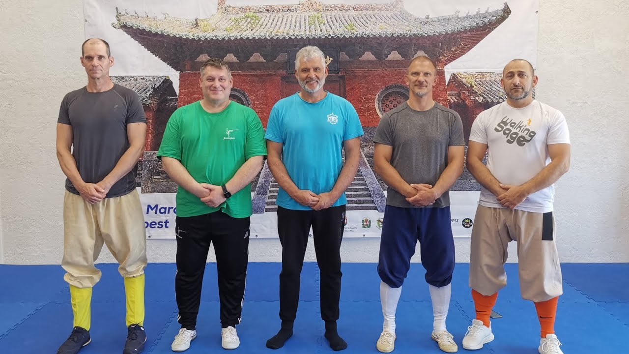 Részeg kungfu szeminárium Robert Lyons Nagymesterrel