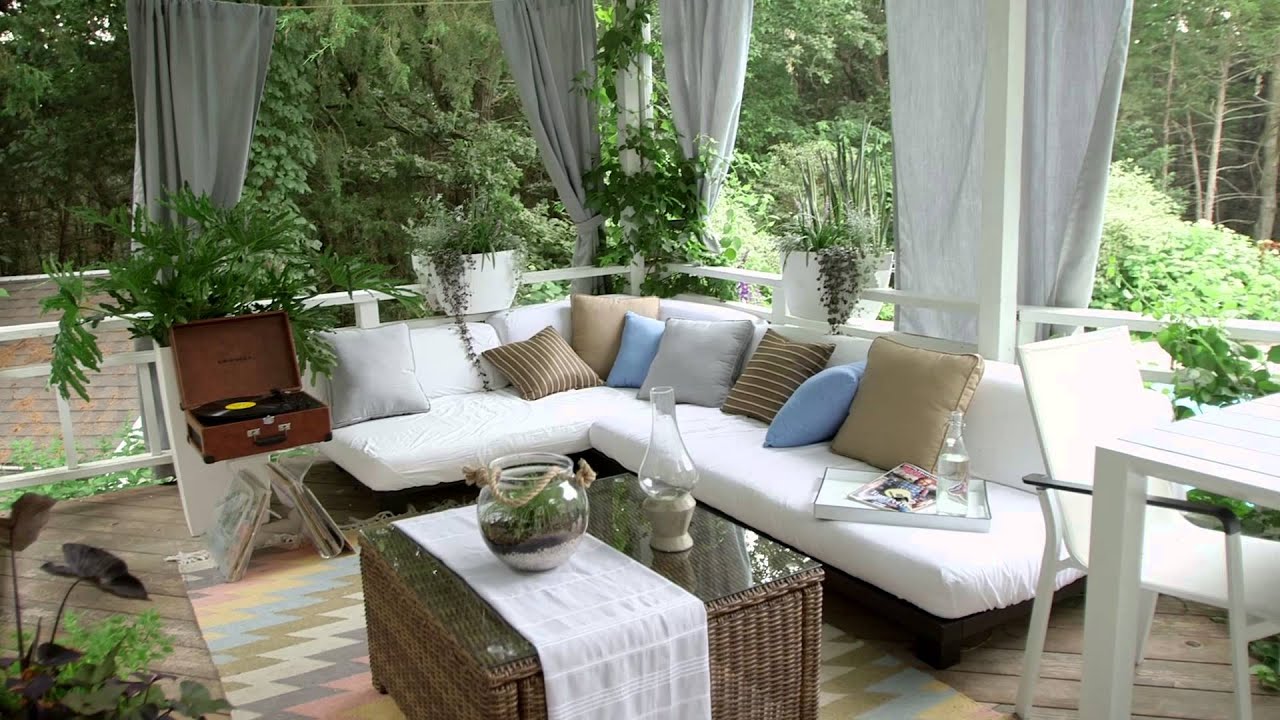 Modern Eclectic Porch | hayneedle.com