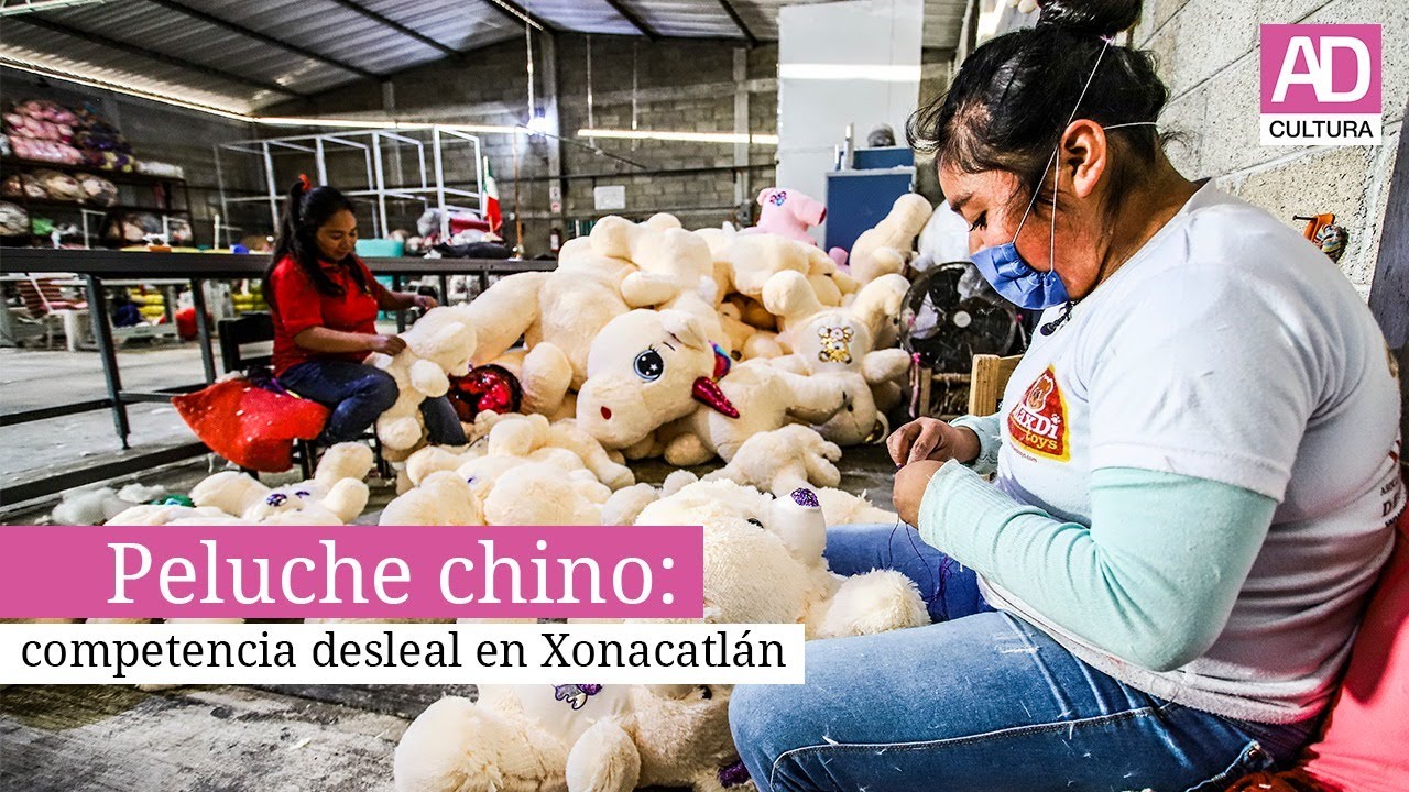 Peluche Chino competencia desleal en Xonacatlán