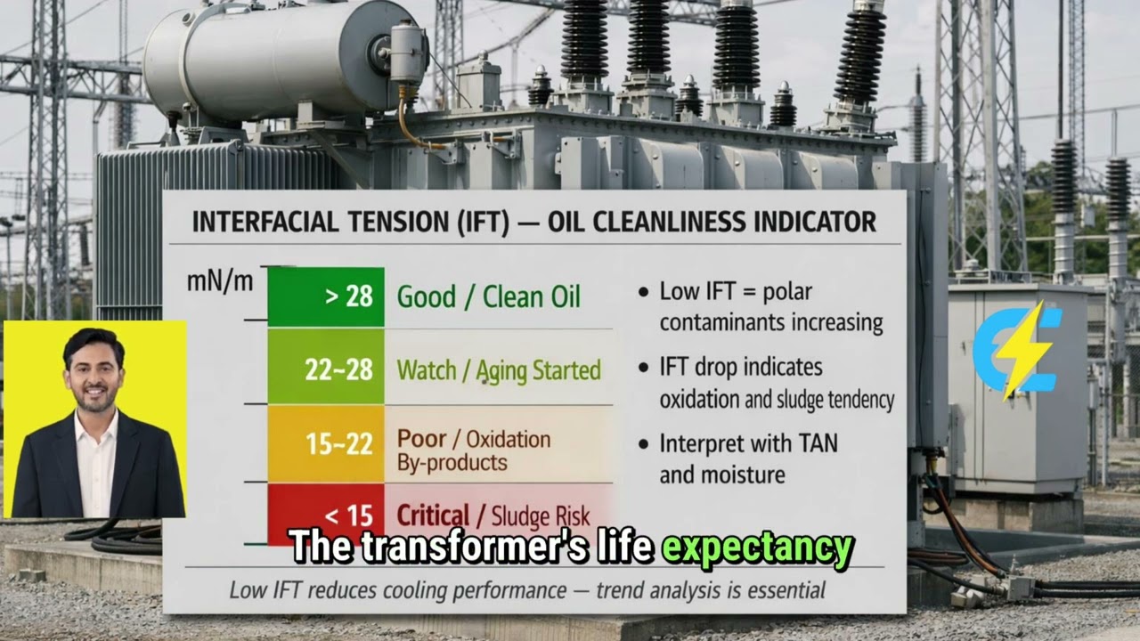 IFT Interfacial Tension Explained ⚡ | Sludge Risk, Oil Ageing and Action Plan (IEEE/IEC)