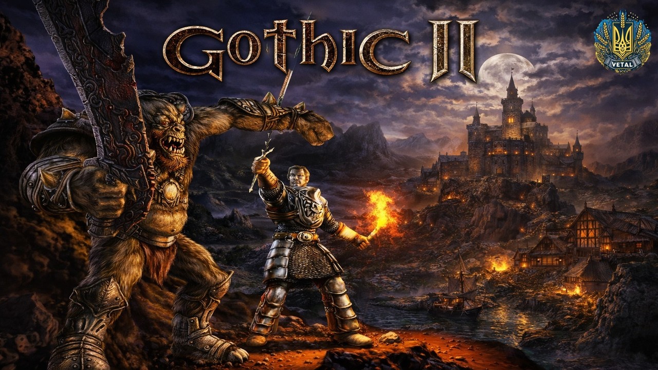 [СТРІМ] ПОВЕРНЕННЯ БЕЗІМЕННОГО - GOTHIC 2 НІЧ ВОРОНА #dayz #дейз #українською #стрім #gothic