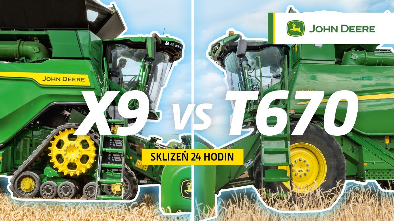 Sklizeň 24 hodin: X9 vs. T670i