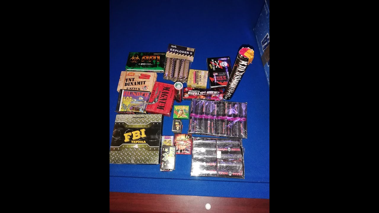 Unboxing colis pétards étranger