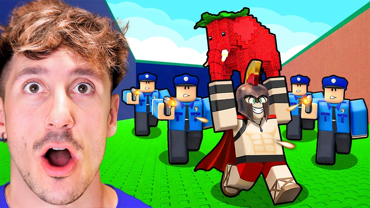 ESCAPA de La POLICÍA por Brainrots en Roblox!