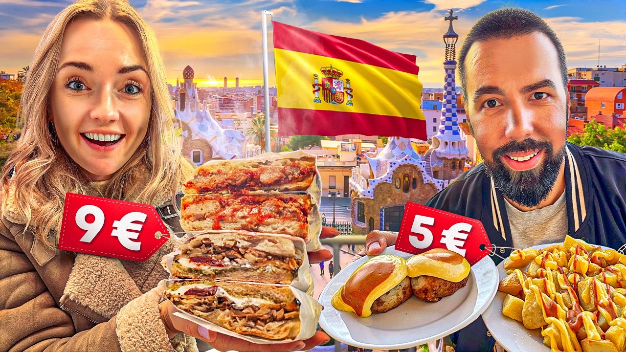 BARCELONA! Jedzenie Z Tik Toka! Gdzie ZJEŚĆ w BARCELONIE? | Check In
