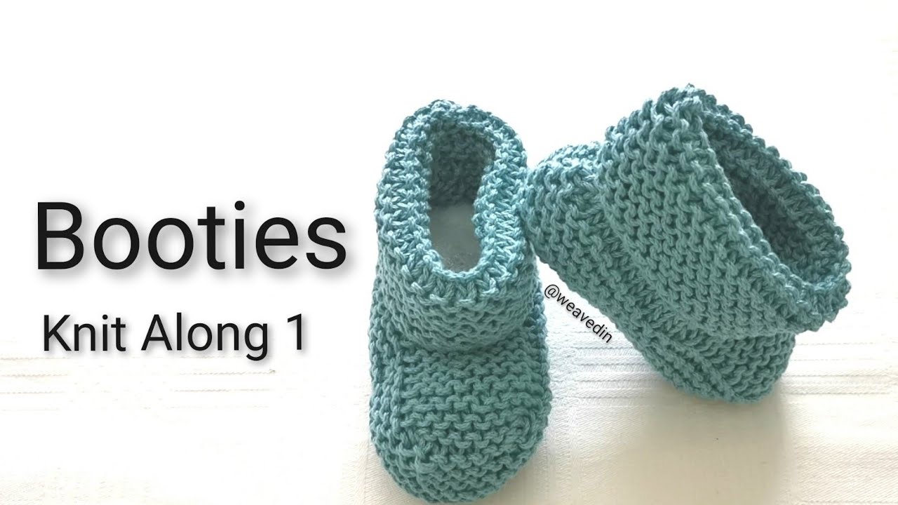 Baby Booties - how to knit